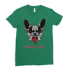 french kiss Ladies Fitted T-Shirt