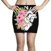 Heart And Flowers Mini Skirts