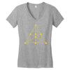 Fano Plane Women's V-Neck T-Shirt