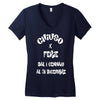 chiuso x ferie dal 1 gennaio al 31 dicembre Women's V-Neck T-Shirt