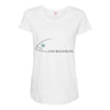 fish hooded Maternity Scoop Neck T-shirt