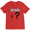 wait,what V-Neck Tee