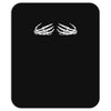 skeleton hands halloween funny Mousepad
