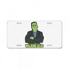 old school zombie License Plate