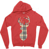 deer Zipper Hoodie