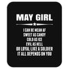 Super May Girl Mousepad