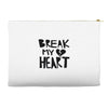 break my heart Accessory Pouches