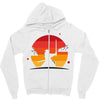 Samurai Sunset Zipper Hoodie