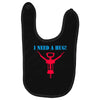 i need a hug Baby Bibs