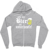 gibt mir bier ich unterhopfe  funny Zipper Hoodie