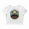 bah hum pug Crop Top