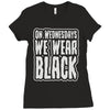 mean goths Ladies Fitted T-Shirt