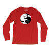 yin yang cat Long Sleeve Shirts