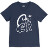 california love cali finger sign V-Neck Tee