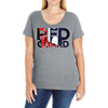 Red Guard Ladies Curvy T-Shirt