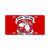 REACE WILL WIN License Plate
