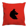 THE KING WOLF Throw Pillow