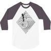 surf nose 3/4 Sleeve Shirt