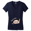 Peek a Boo Women's V-Neck T-Shirt