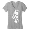 predator alien Women's V-Neck T-Shirt