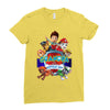 paw patrol birthday boy grandpa Ladies Fitted T-Shirt