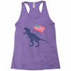 Patriotic T-Rex Racerback Tank