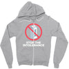 stop the intolerance Zipper Hoodie