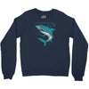 polygon shark Crewneck Sweatshirt