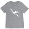 decal cal fire airplan V-Neck Tee