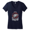 snow Women's V-Neck T-Shirt
