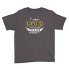 I Wear Gold For My Hero In Haven Youth Tee