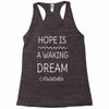 aristotle philosophy quote Racerback Tank