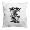 rich cat Throw Pillow