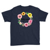 Floral Baby Name Youth Tee