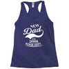 New Dad 2018 Rokie Dept. Racerback Tank