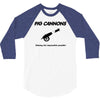 pig cannons making the impossible possible 3/4 Sleeve Shirt