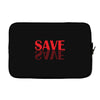save red Laptop sleeve