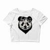 sunglasses panda Crop Top