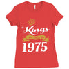 kings are born in 1975 Ladies Fitted T-Shirt