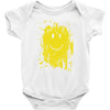 mud smiley face Baby Onesie