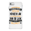 Super Cool Mother In Law Of A Freaking Awesome Son In Law iPhone 7 Case