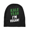 Kale Yeah I'm Vegan! Baby Beanies