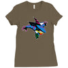 san jose street sharks Ladies Fitted T-Shirt