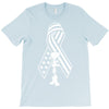 fallen soldier ribbon never forget military T-Shirt