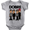 dobre twins dobre brother Baby Bodysuit