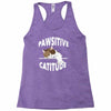 pawsitive catitude Racerback Tank