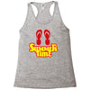 summer time flip flops Racerback Tank