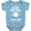 forrest gump   ping pong camp   cult film Baby Bodysuit