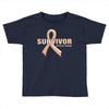 Survivor Of Uterine Cancer Toddler T-shirt