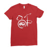 dw drum Ladies Fitted T-Shirt